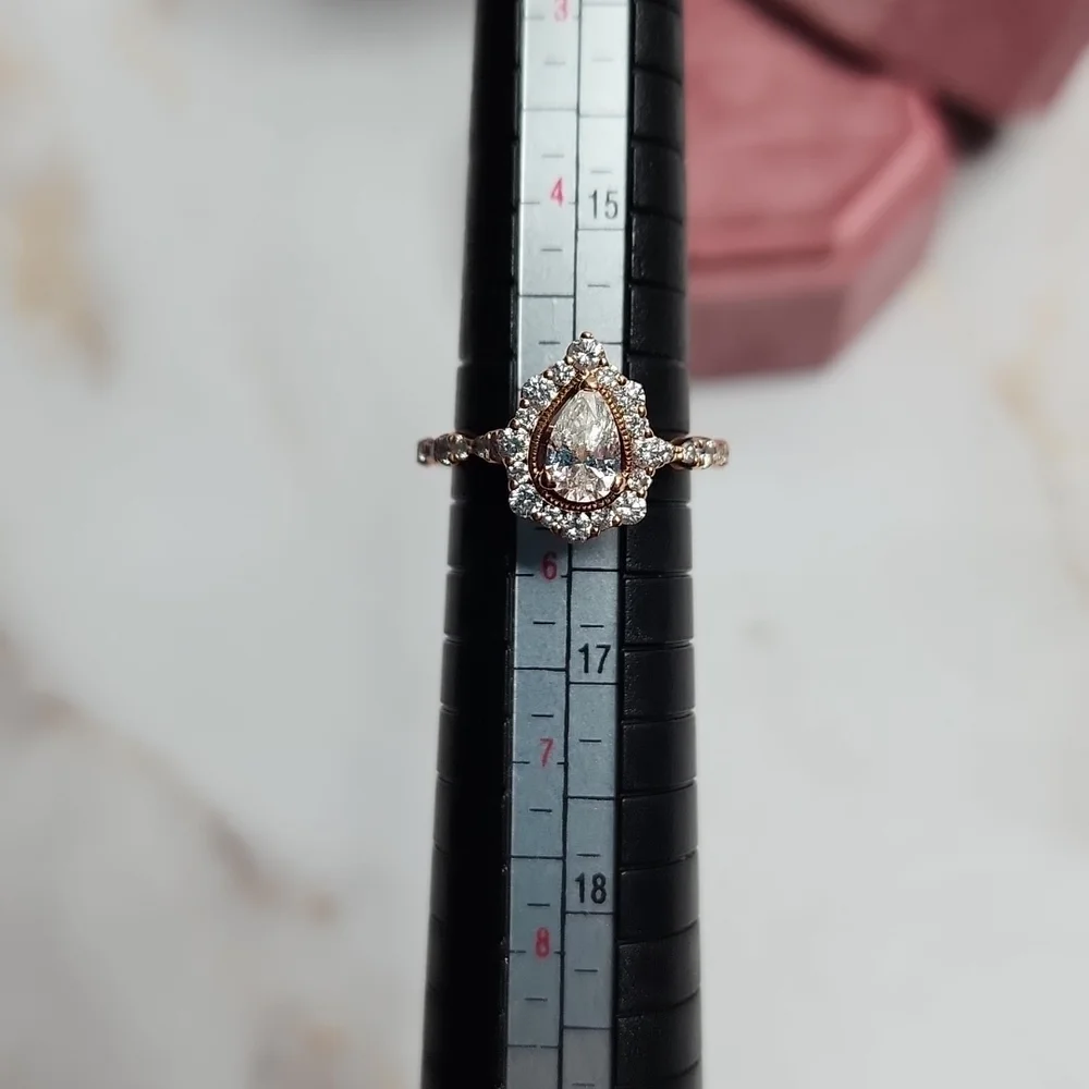 Zac Posen 1 Ct. Tw. Diamond Engagement Ring 14K Rose Gold